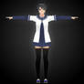 Ayano Dark Blue Uniform