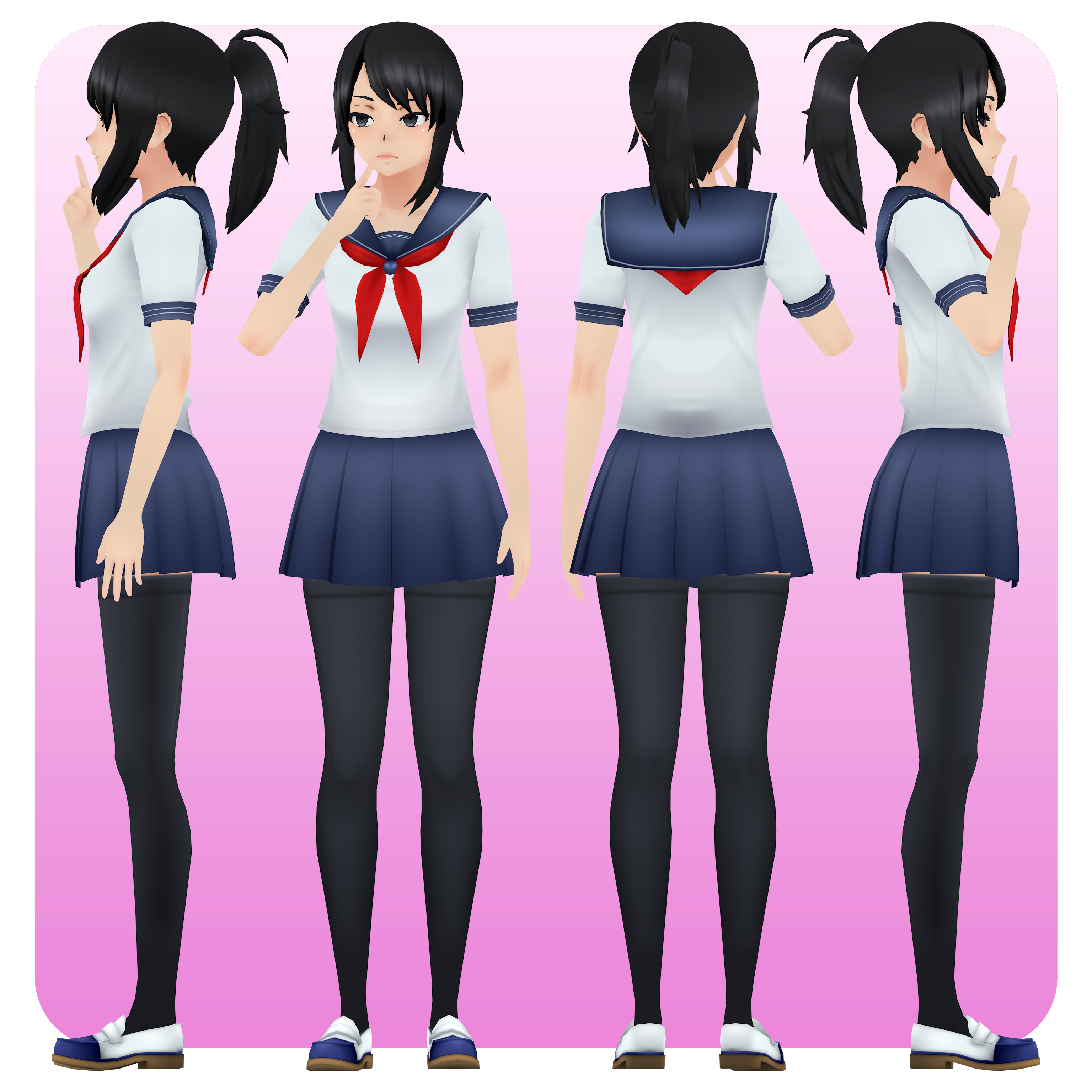 Osana Najimi by EverydayTurkey  Yandere simulator, Yandere simulator  characters, Yandere