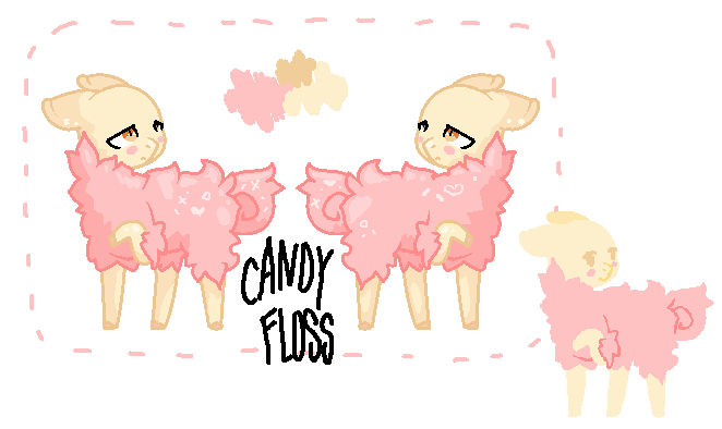 Candy Floss refrence sheet by ColaCan-dy on DeviantArt