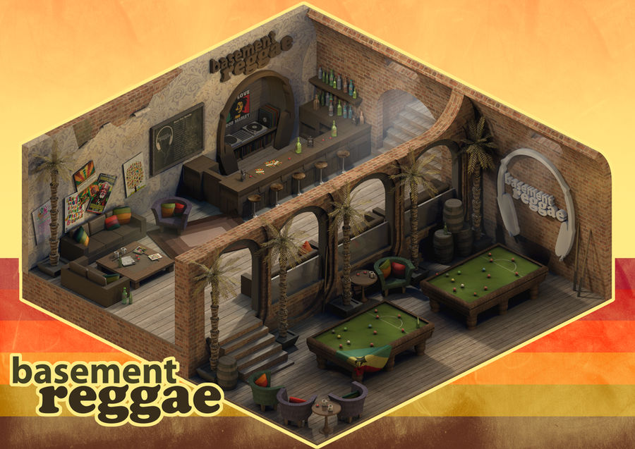 Isometric Reggae Bar + Lounge