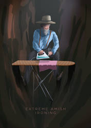 Extreme Amish Ironing