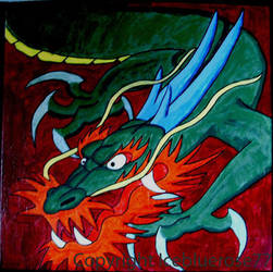 painted dragon