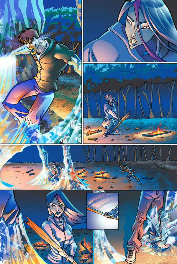 Frost Fire page 11 color