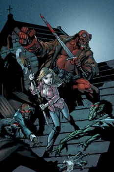 buffy and hellboy color