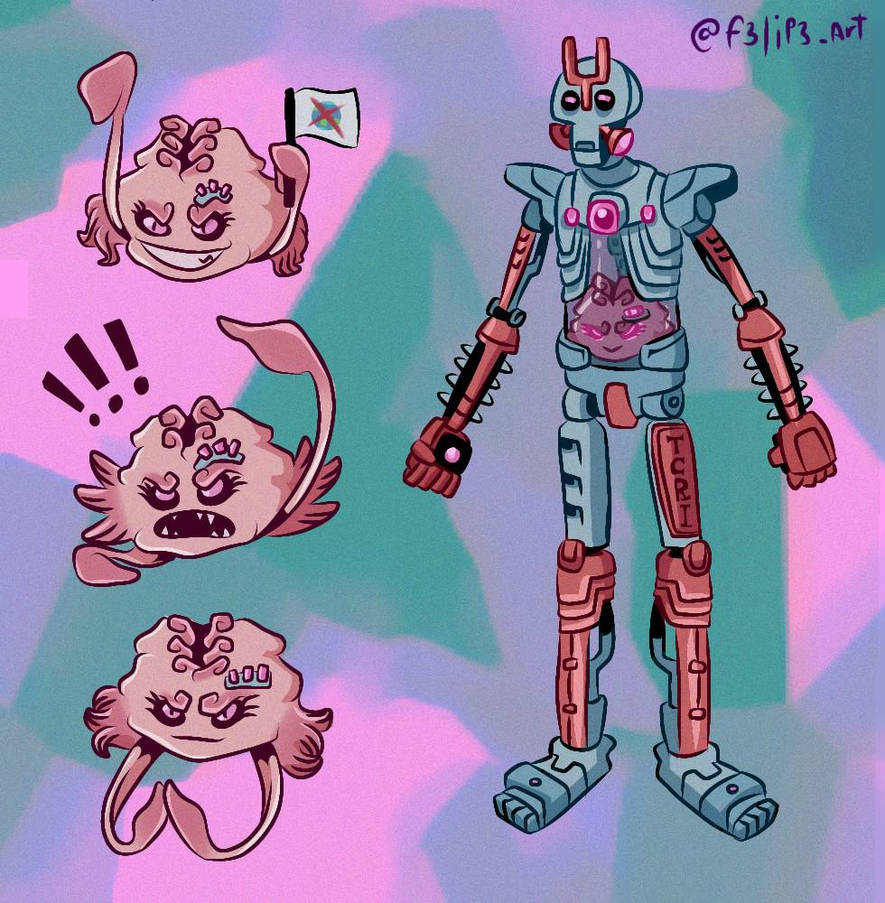 Krang Blue Krang by F3lip3art on DeviantArt