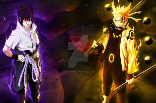 Sasuke and Naruto (heroes of konoha)
