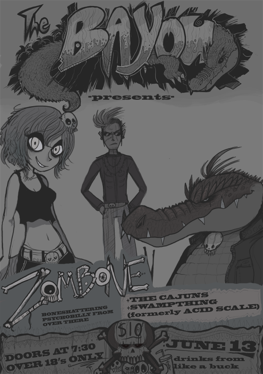 zombone at the bayou