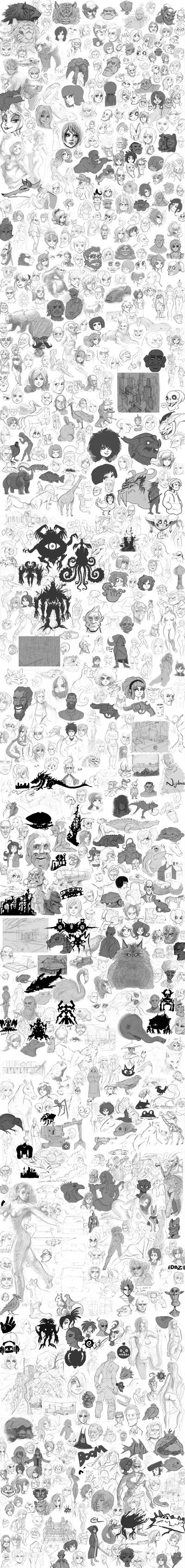 ultra massive torrent of drawings 2012