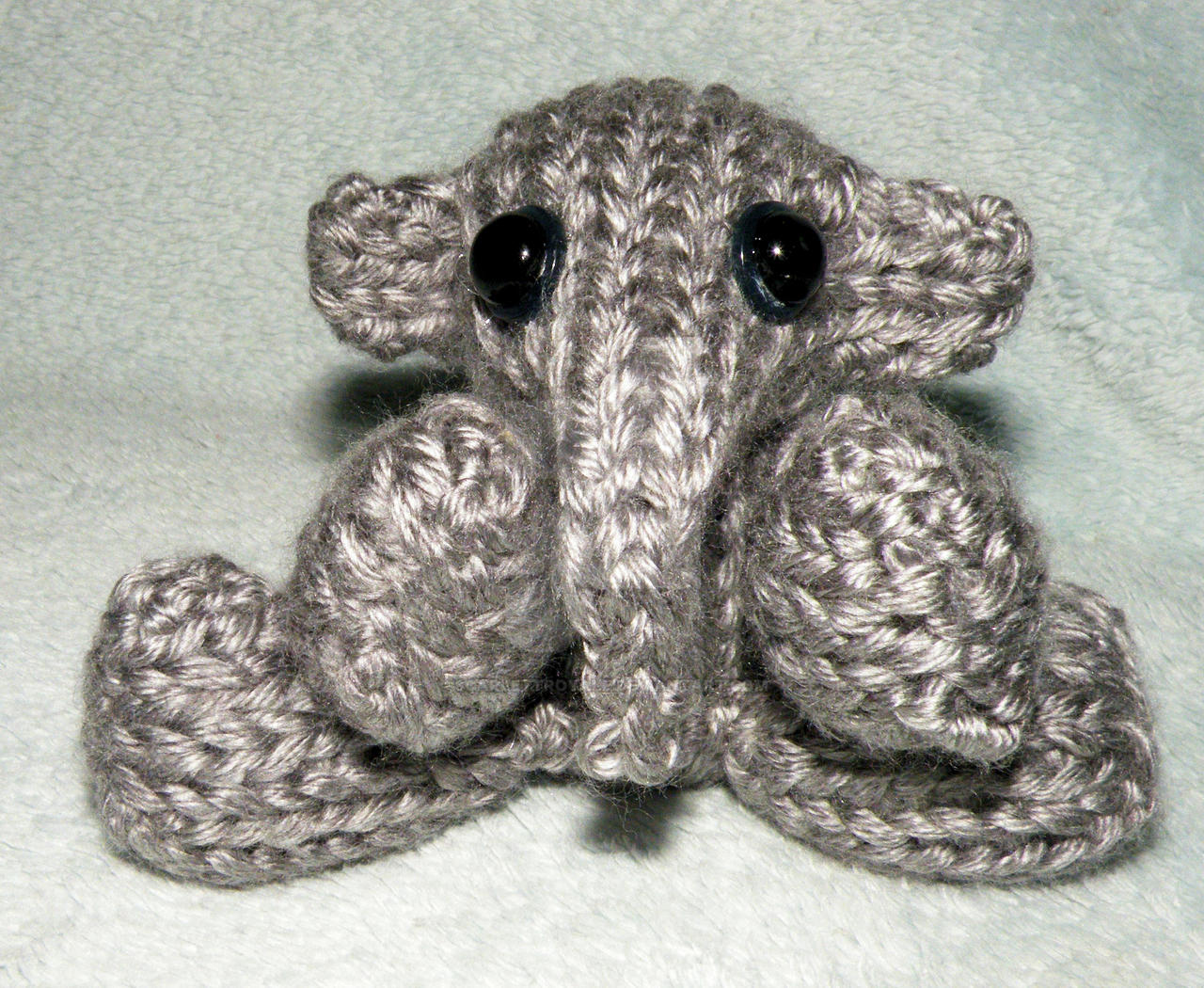 Loom Knitted Mini Elephant