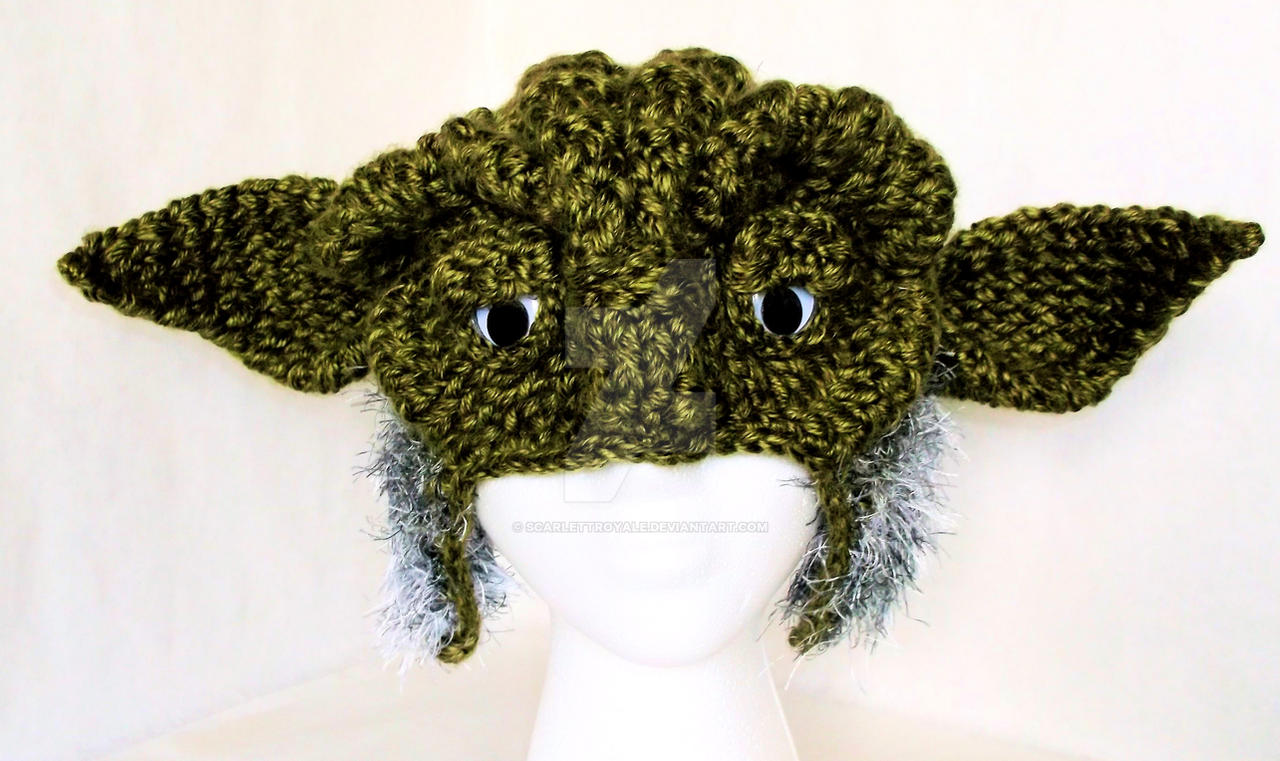 Loom Knit Yoda Hat