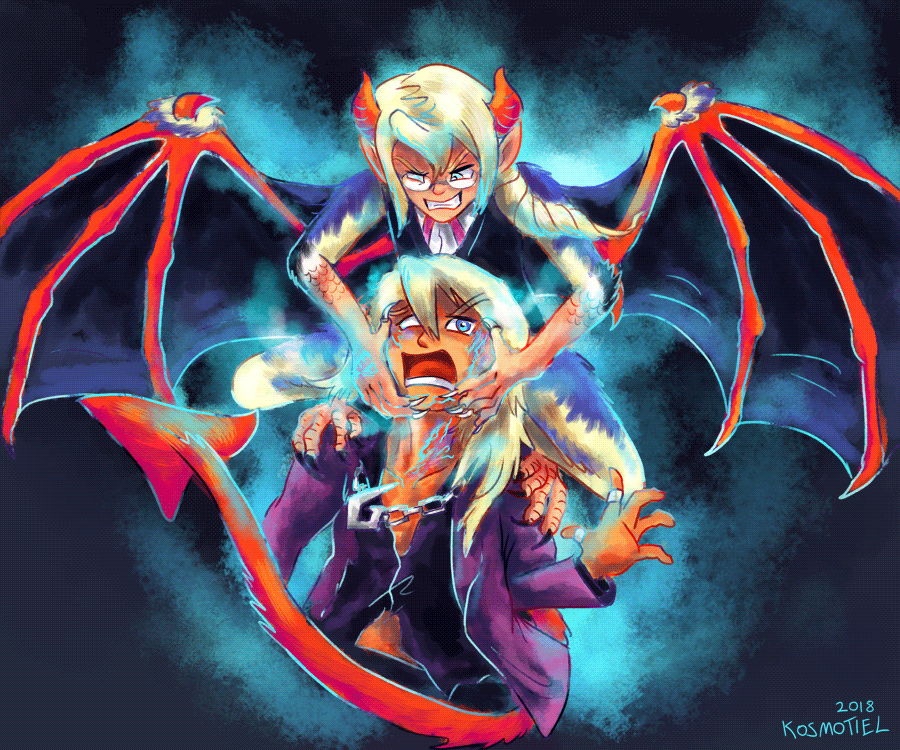 Devil Kristoph attacks again! by Kosmotiel