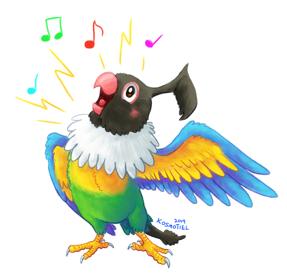 Chattering Chatot by Kosmotiel