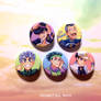 Diamond is Unbreakable Button Set