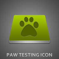 Paw Testing Icon