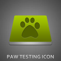 Paw Testing Icon