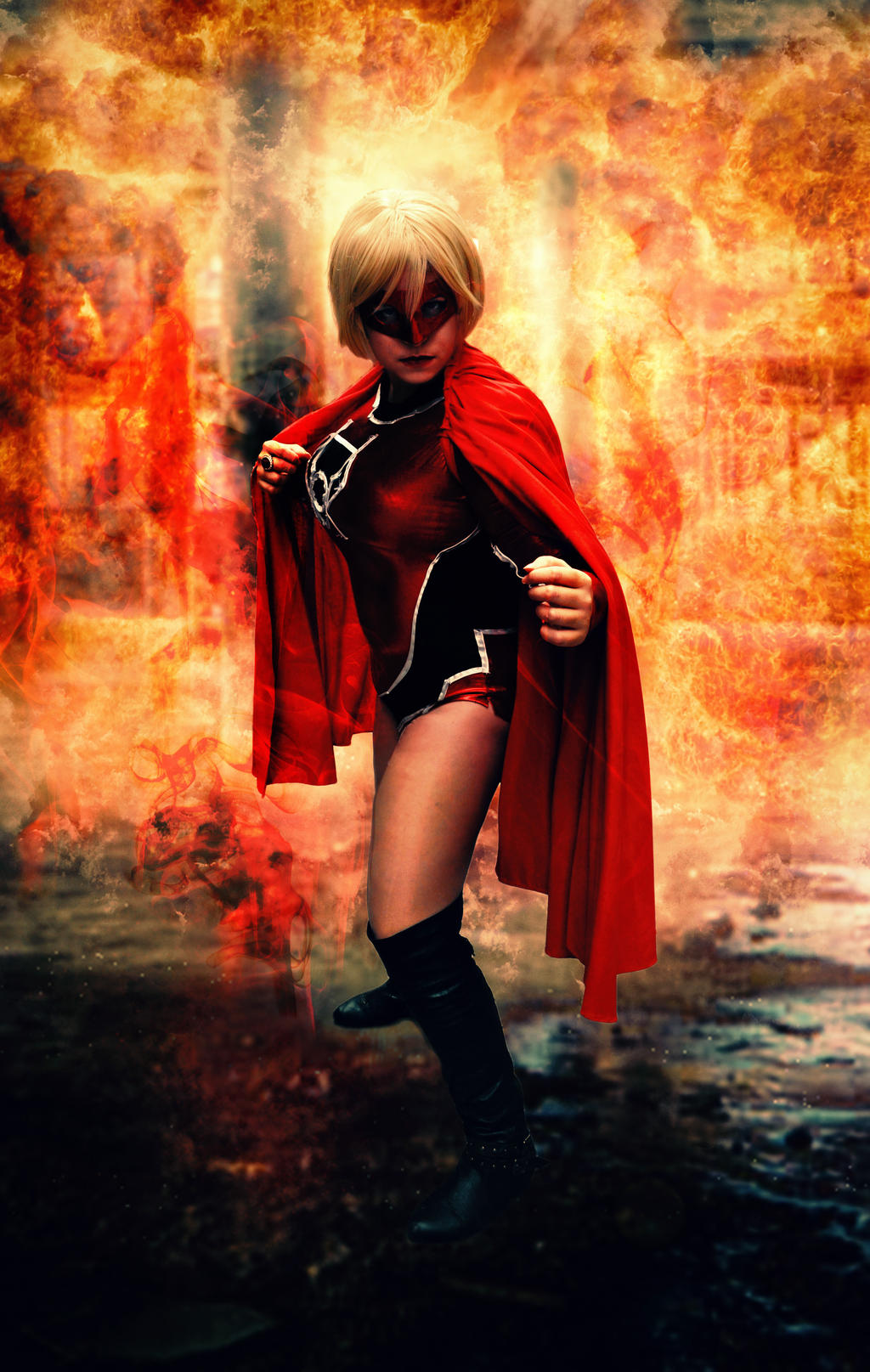 Fight / Supergirl - Red Lantern Corp