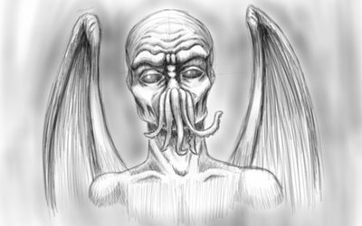 cthulhu sketch