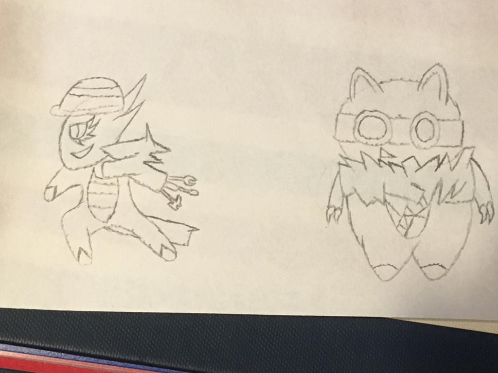 Threading Fakemon Ideas for some fakemon. by FriendlyGiant2000 on DeviantArt