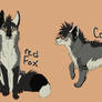 Cob Refs-- Fox and Cat