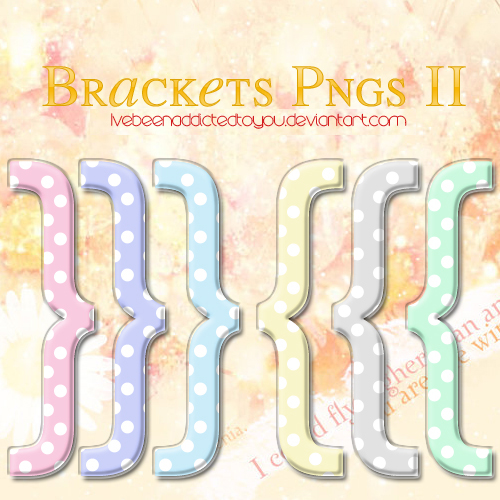 + Brackets PNGs II.