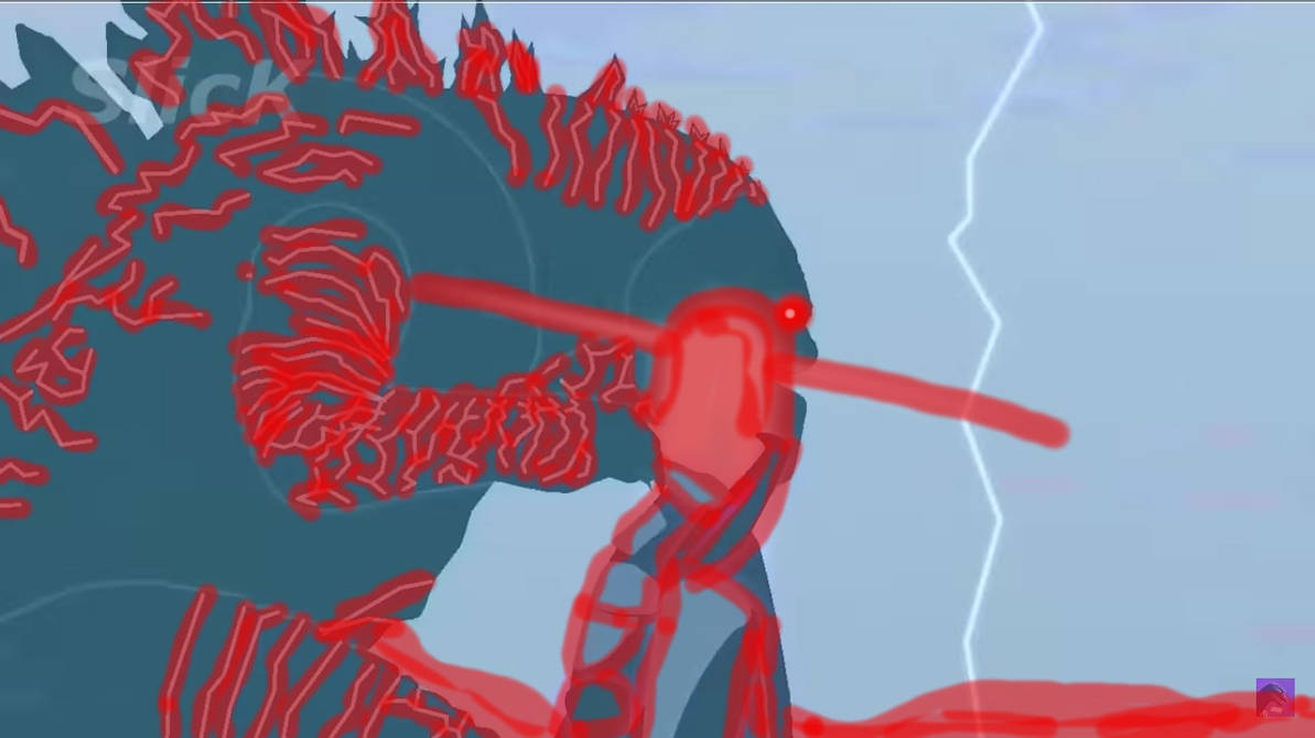 Red Rage Godzilla Godzilla RAGE by chbdhbrjb on DeviantArt