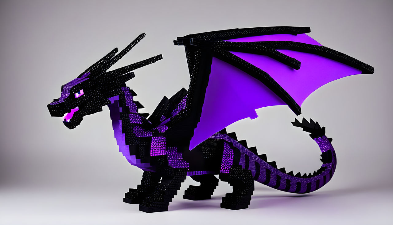 Minecraft-Ender dragon by RGa14752ken on DeviantArt