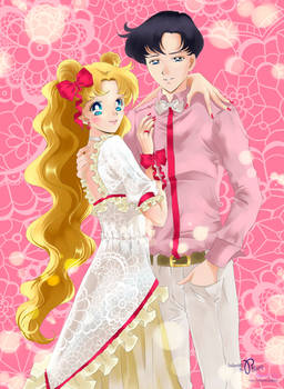 Mamoru and Usagi