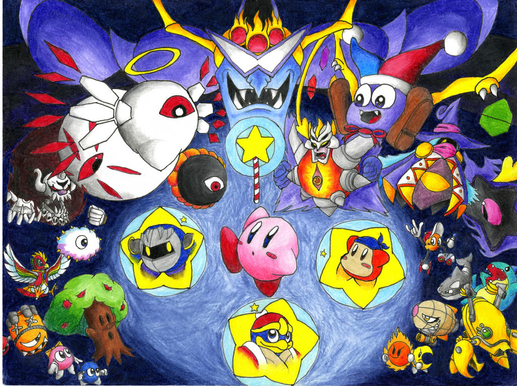 Kirby And Co And Bosses By Bionicfan32001 On DeviantArt kirby-and-co-and-bosses-by-bionicfan32001-on-deviantart