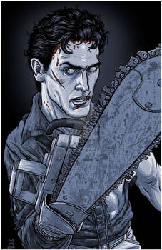 Ash - Evil Dead Art