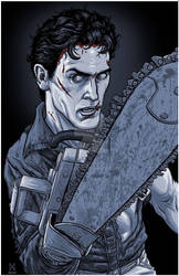 Ash - Evil Dead Art