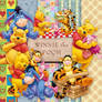 Scrap PNG Winnie the Pooh and his friends