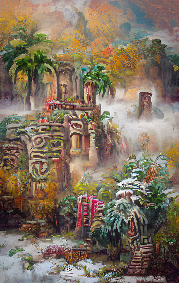 Deviantart Aztec Ritual Aztec Temple Ruins by Serendigity-Art on DeviantArt