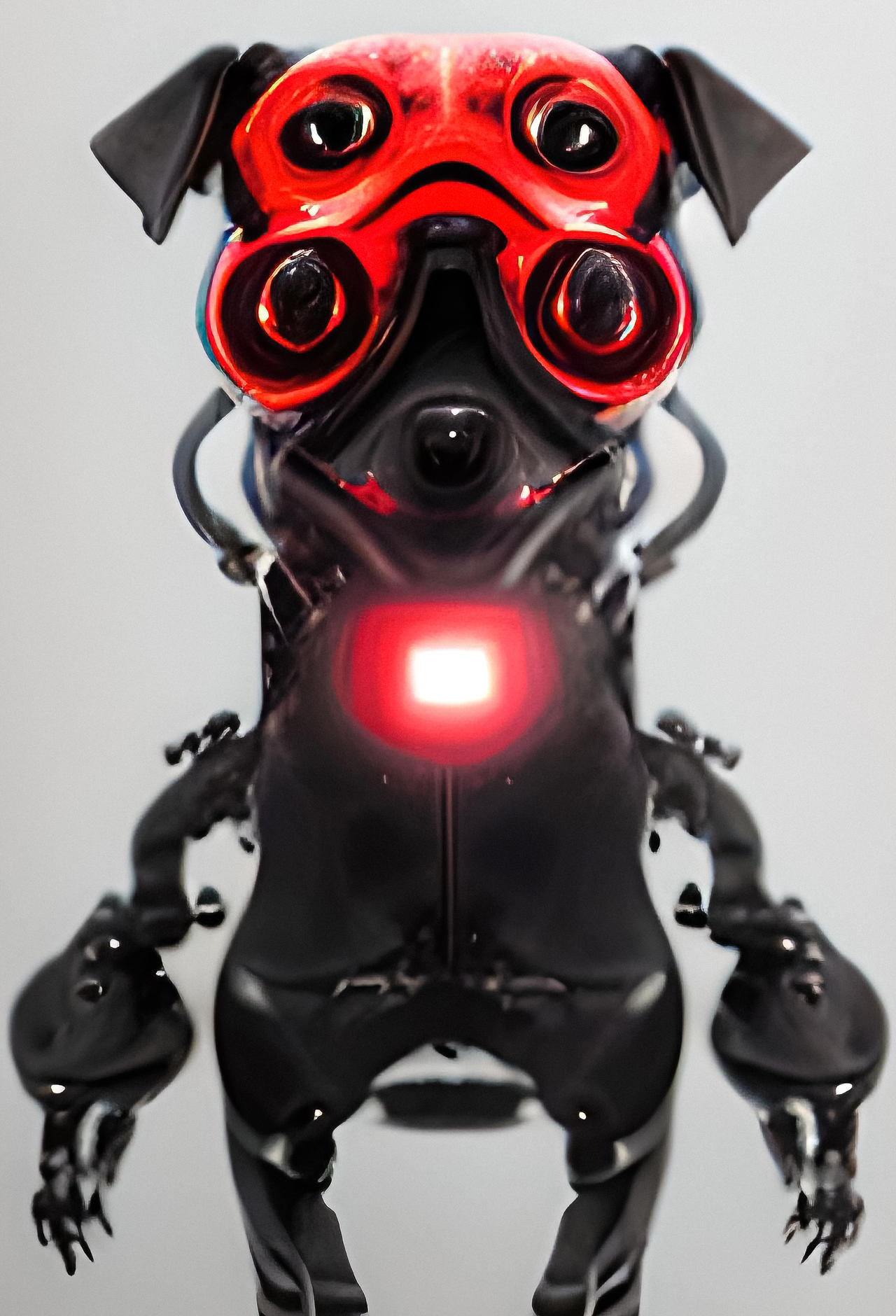 Cyborg Rottweiler Armed Cyborg RoboDog by Serendigity-Art on DeviantArt