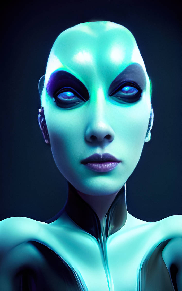 Female Android by Serendigity-Art on DeviantArt