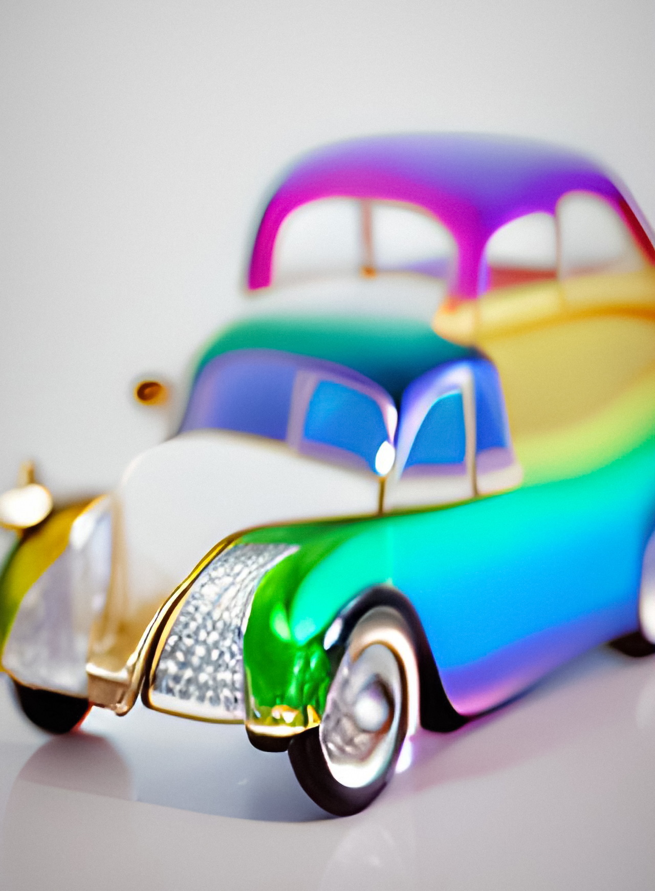Car Rinbow Rainbow Car by Serendigity-Art on DeviantArt
