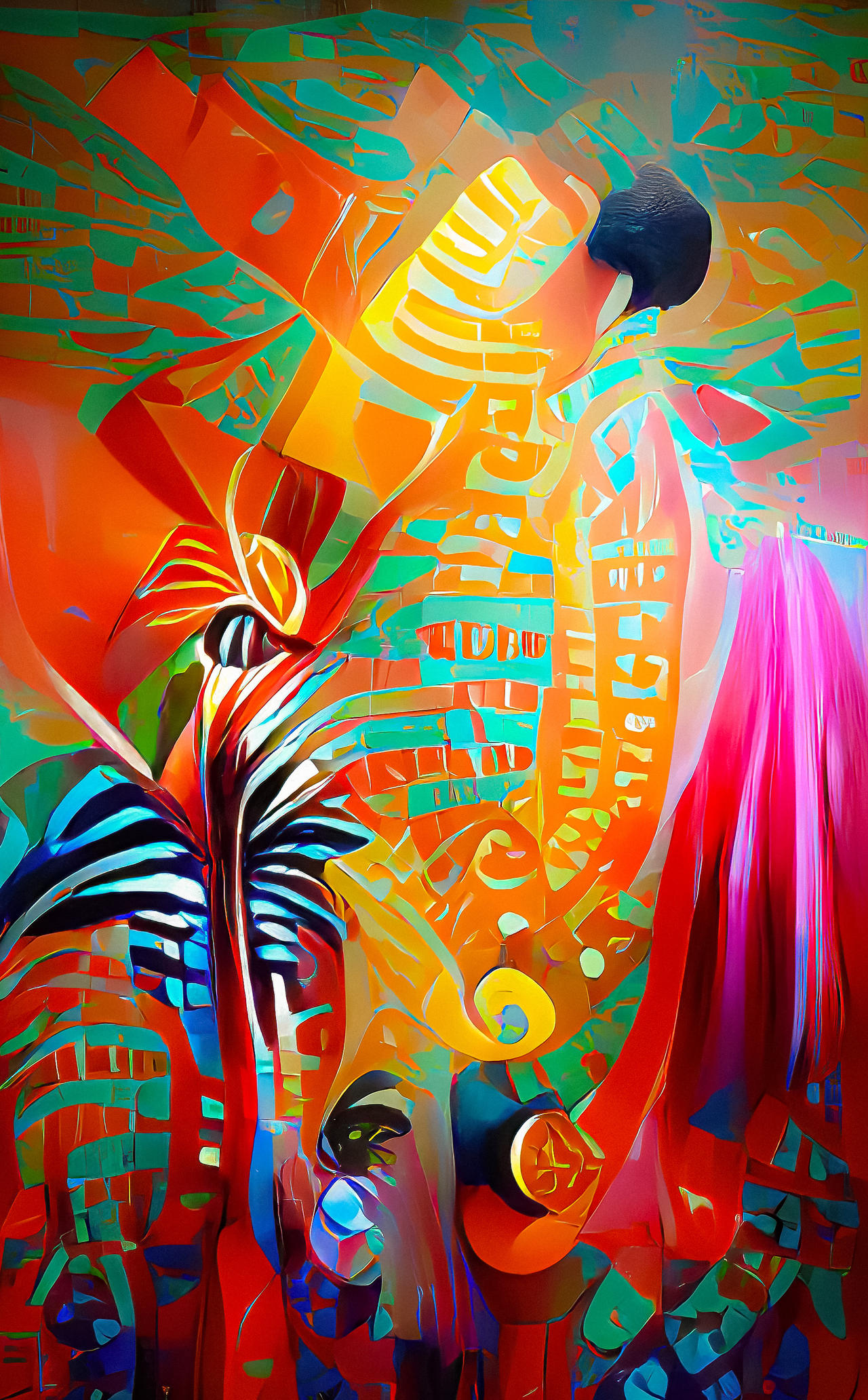 Carnivale Dancer Abstract by Serendigity-Art on DeviantArt