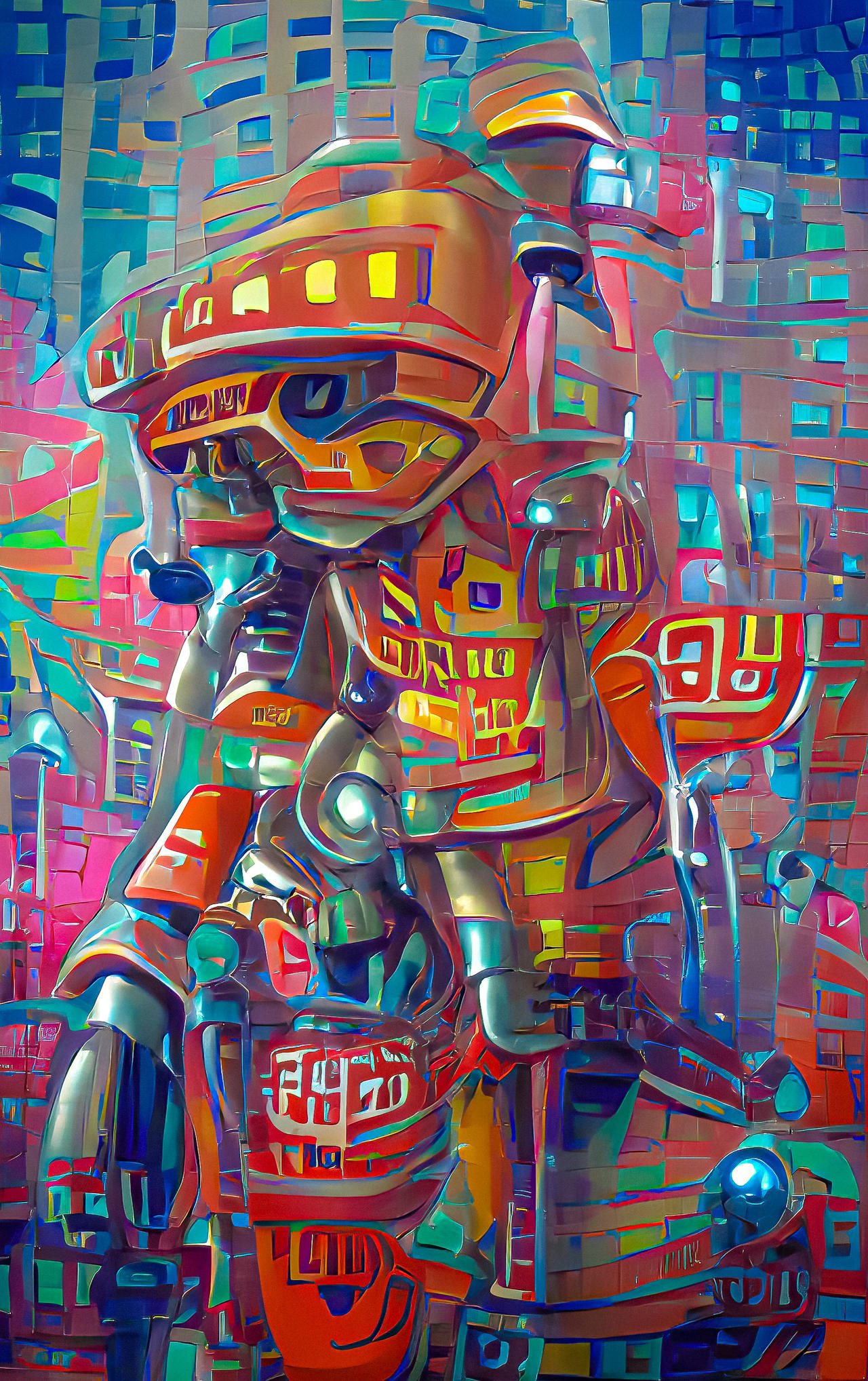 Abstract Robotics Design Abstract Urban Robot by Serendigity-Art on DeviantArt