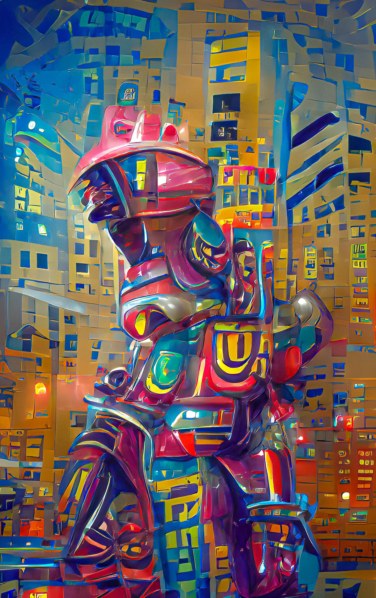 Robotics Abstract Abstract Urban Robot by Serendigity-Art on DeviantArt