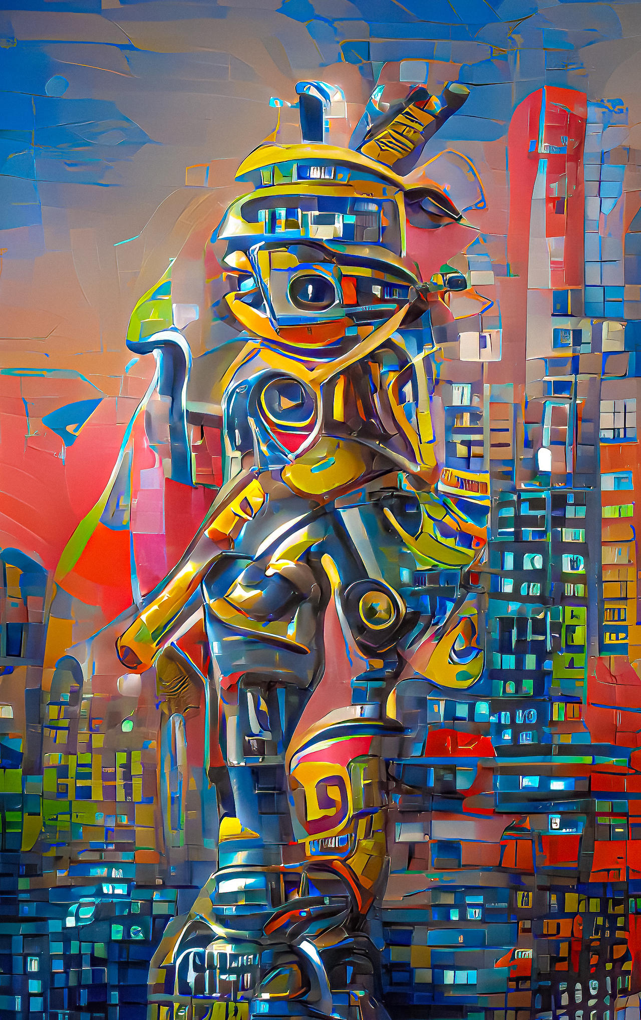 Abstract Robotics Design Abstract Urban Robot by Serendigity-Art on DeviantArt