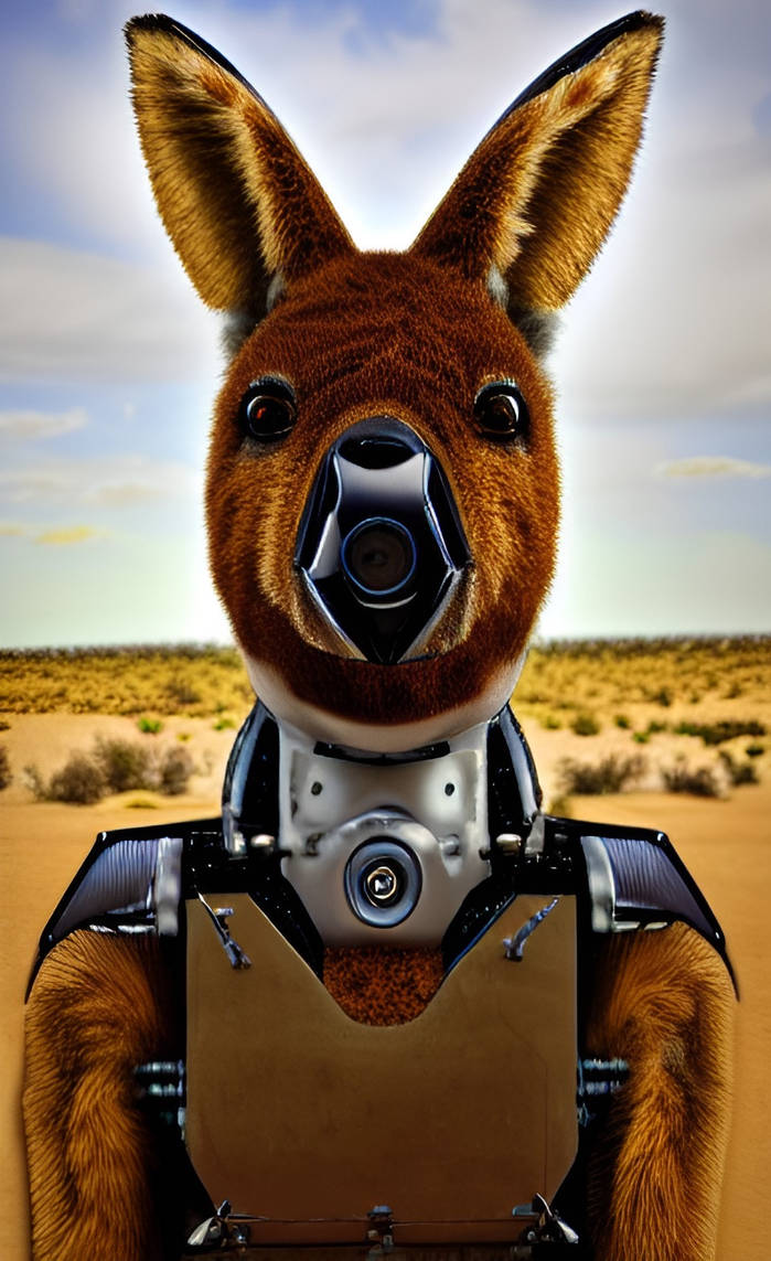 Robot Kangaroo by Serendigity-Art on DeviantArt