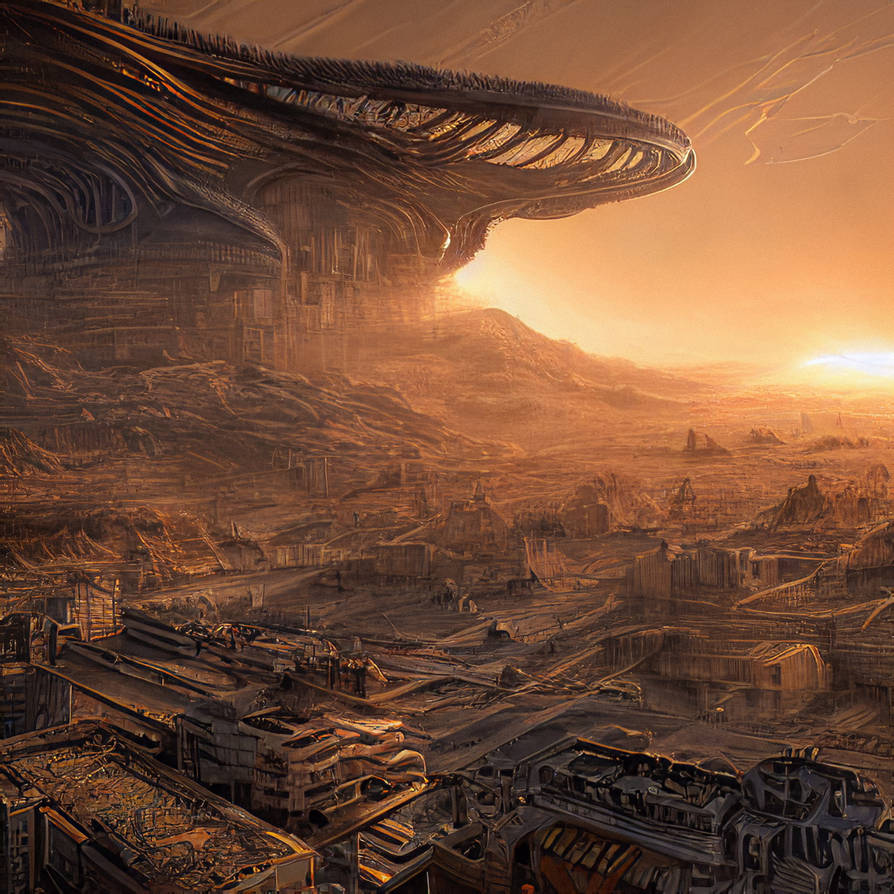 Alien City by Serendigity-Art on DeviantArt