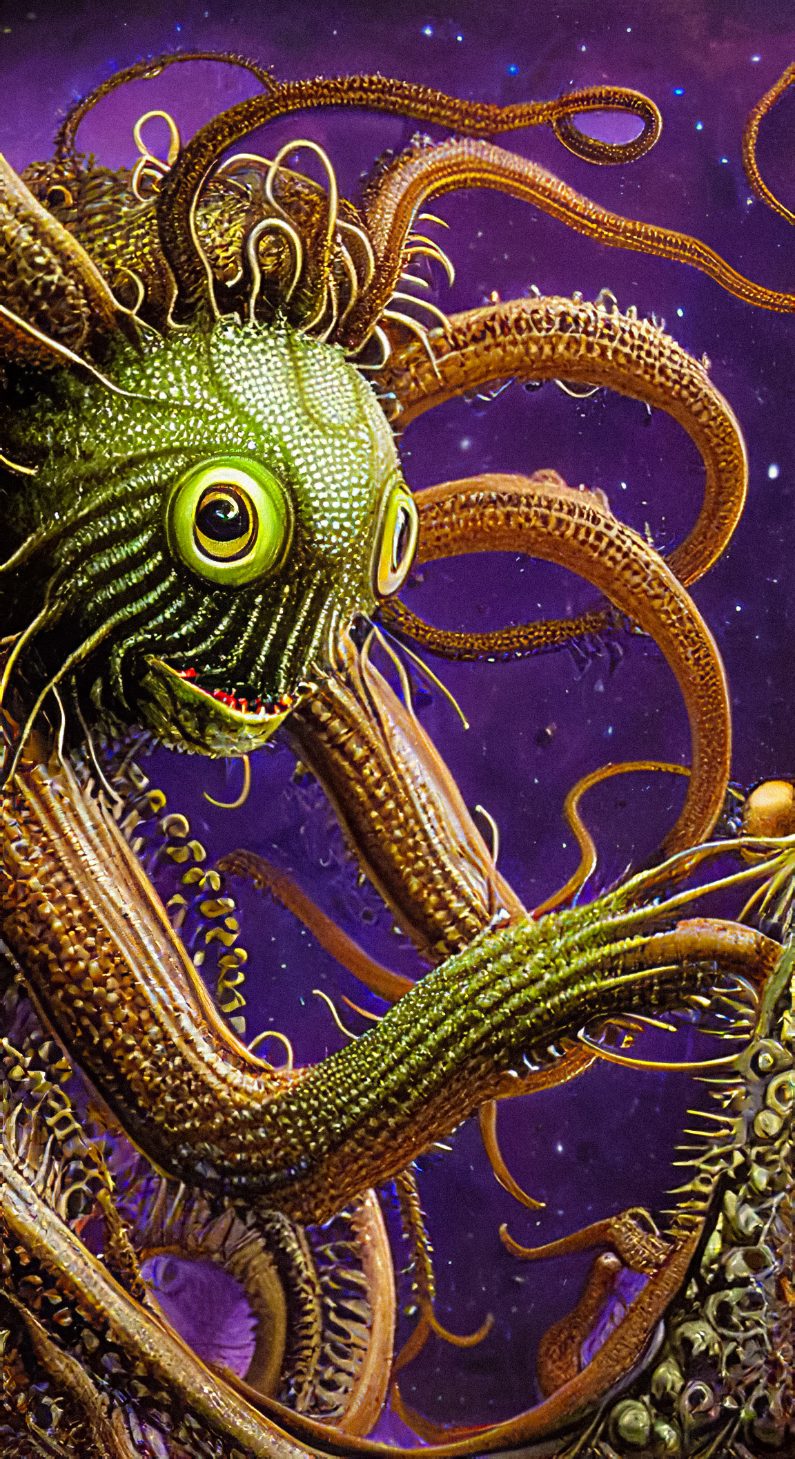 Organic Alien Life by Serendigity-Art on DeviantArt