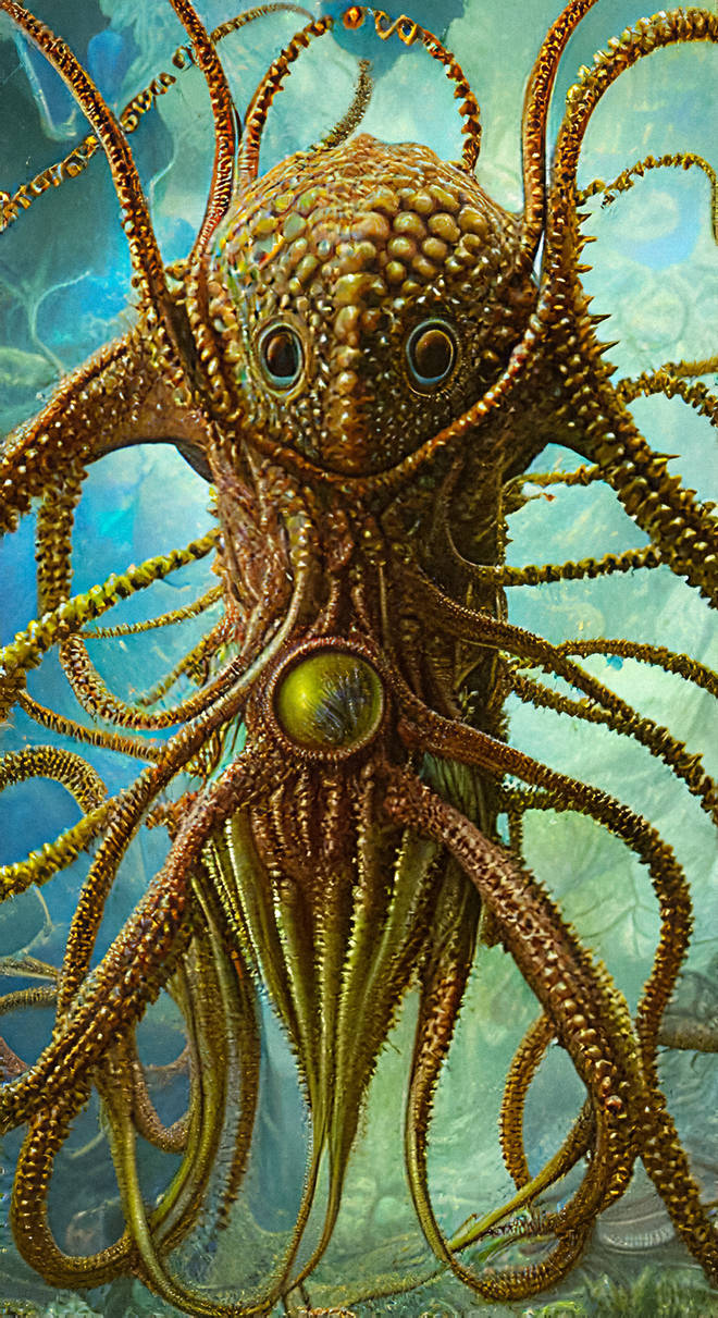 Organic Alien Life by Serendigity-Art on DeviantArt