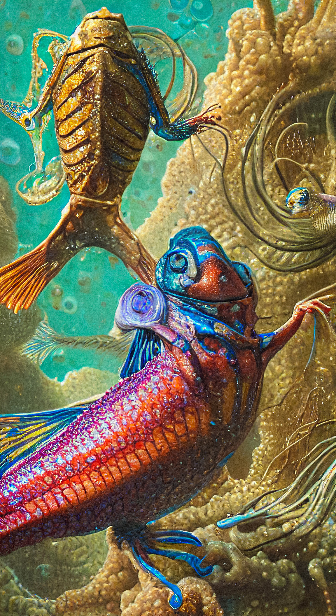 Organic Alien Life by Serendigity-Art on DeviantArt