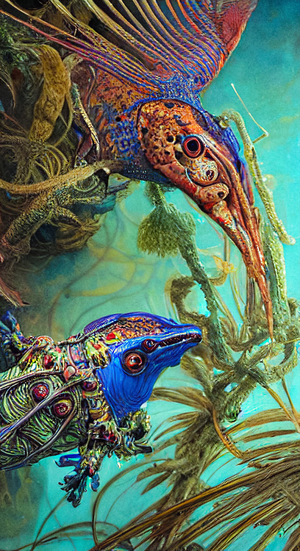 Organic Alien Life by Serendigity-Art on DeviantArt