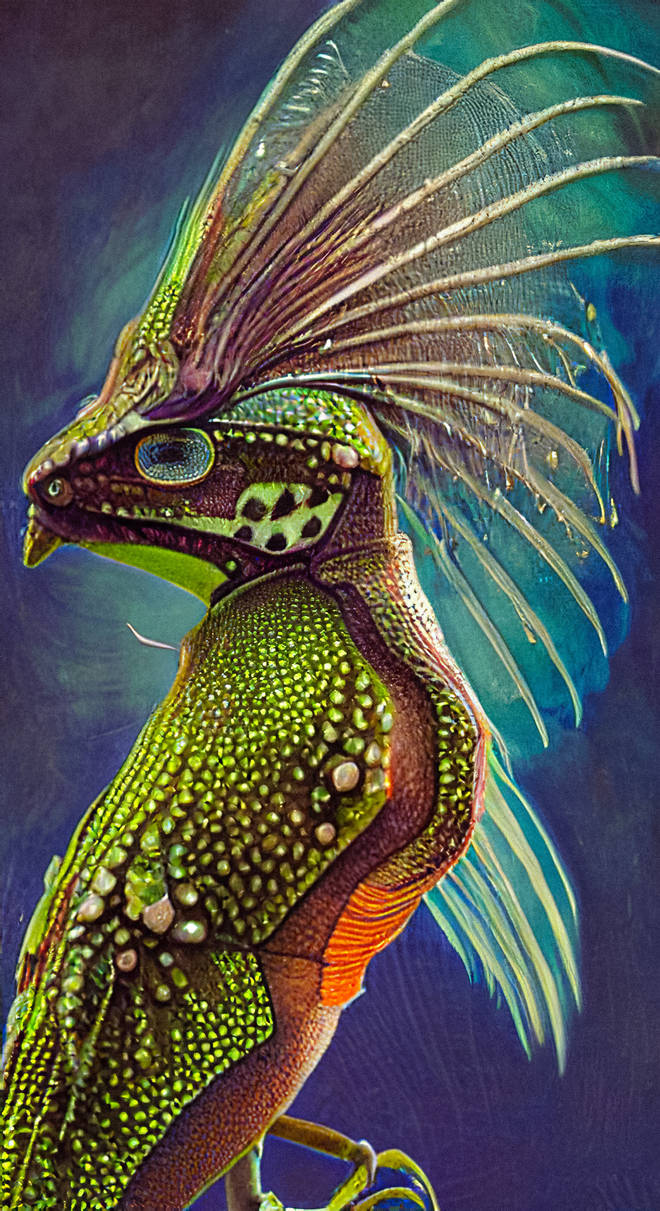 Organic Alien Life by Serendigity-Art on DeviantArt