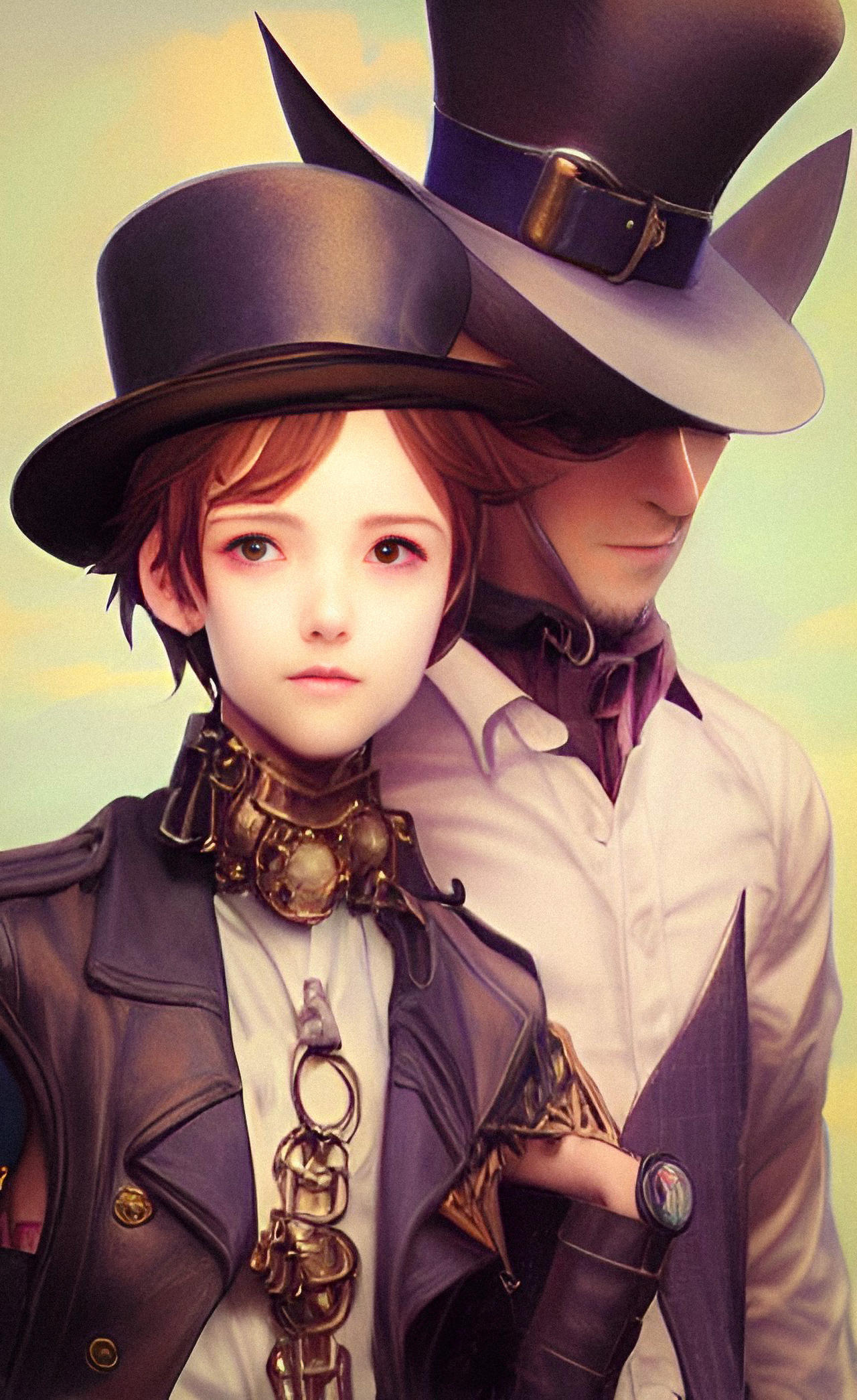 Japanese Anime Steampunk Characters by SerendigityArt on DeviantArt