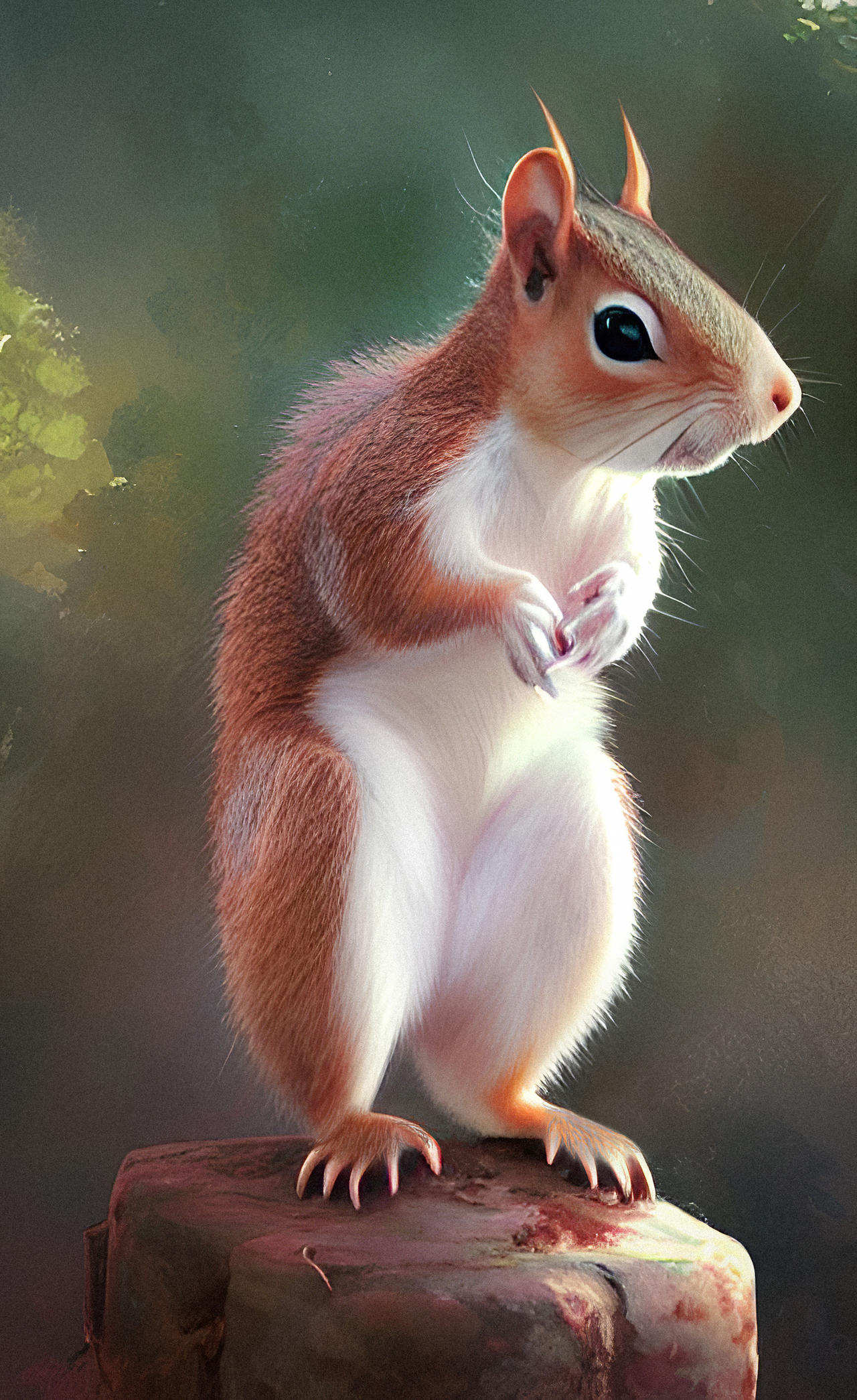 Deviantart Risumon Squirrel Red Squirrel by Serendigity-Art on DeviantArt