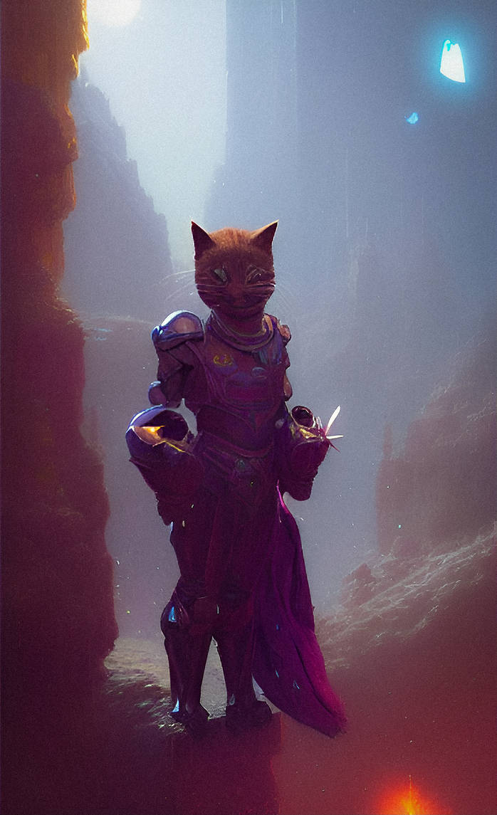 Galactic Crusader Cat by Serendigity-Art on DeviantArt