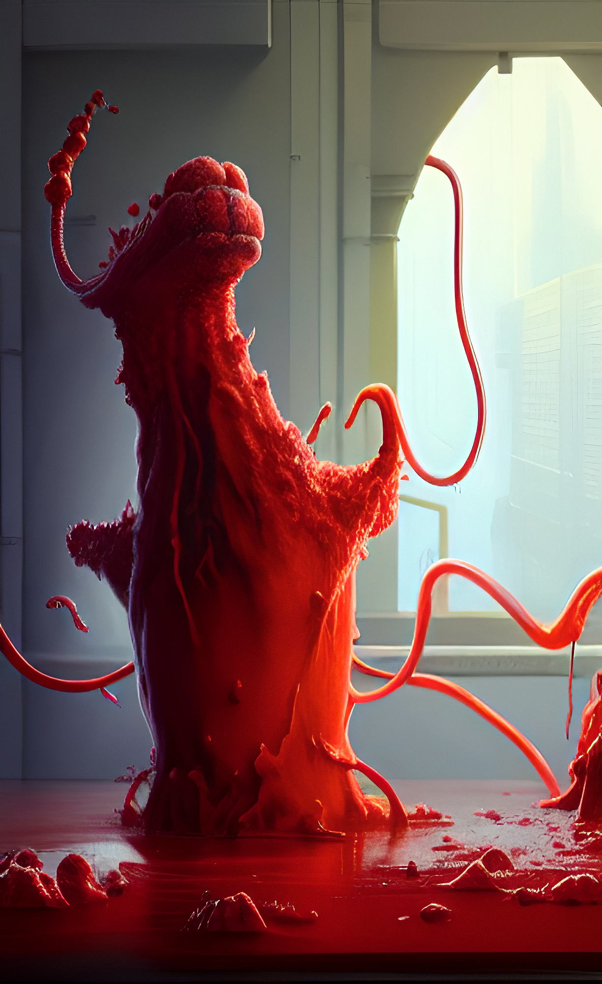 red slime monster
